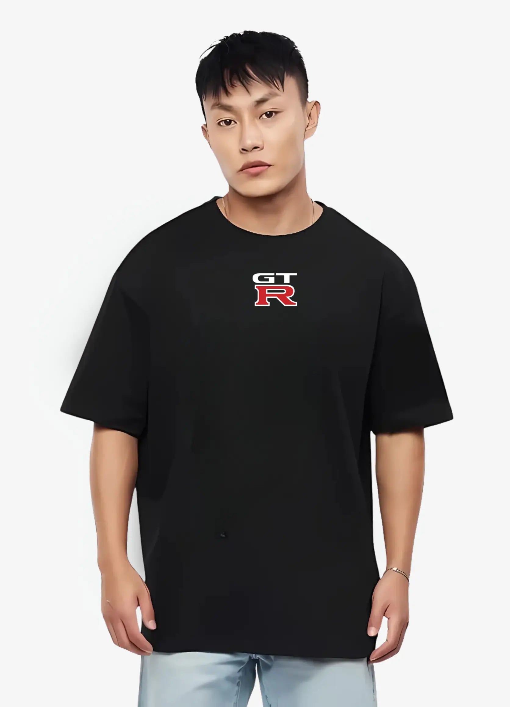 Nissan GTR Skyline Oversized T-shirt Black - Strells