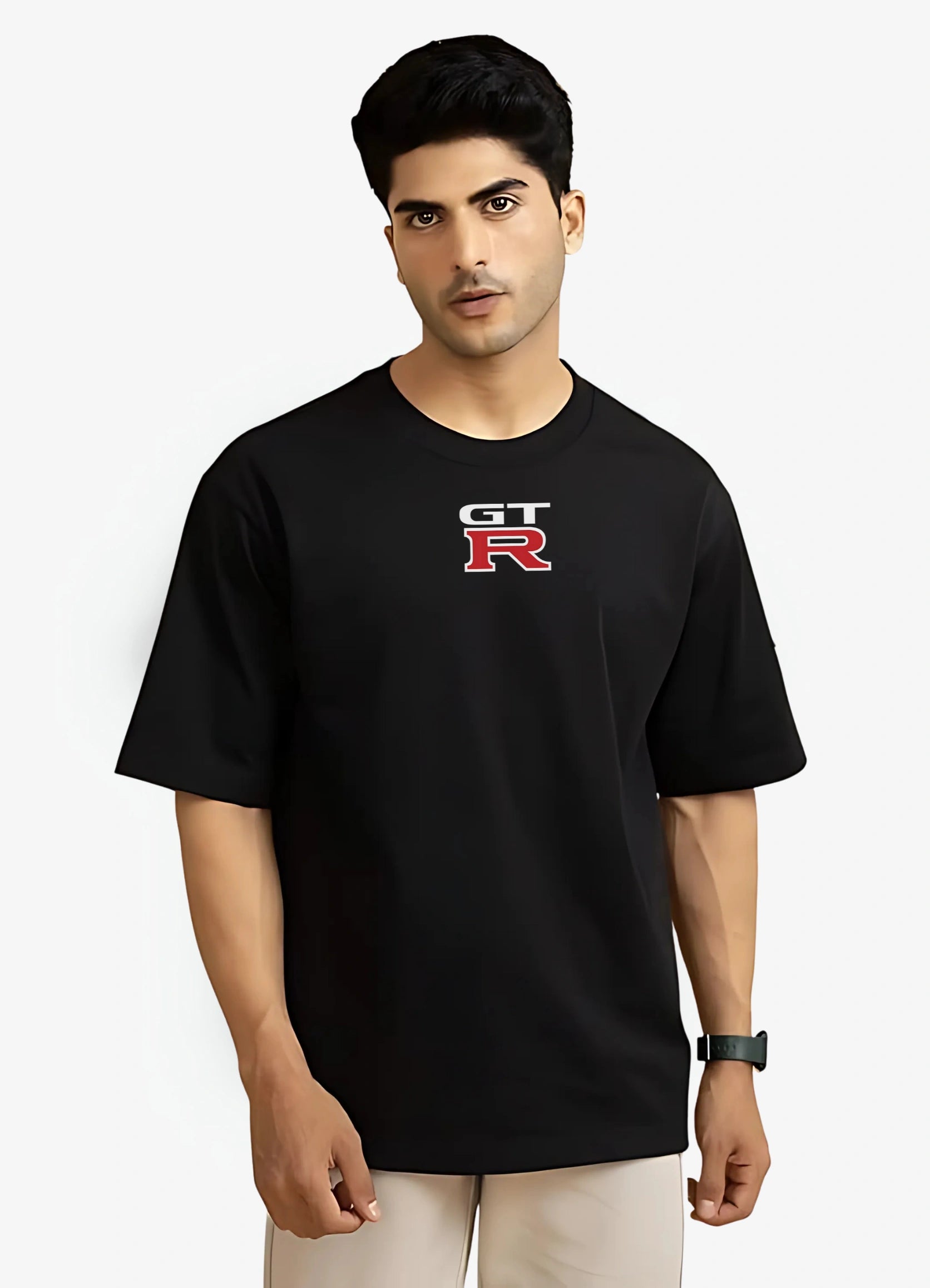 Nissan Skyline R34 Oversized T-shirt Black - Strells