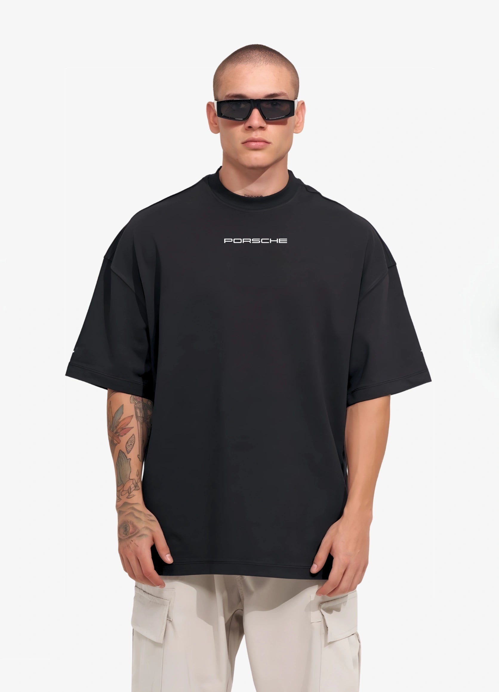 Porsche 911 GT3 RS Oversized T-shirt Black - Strells