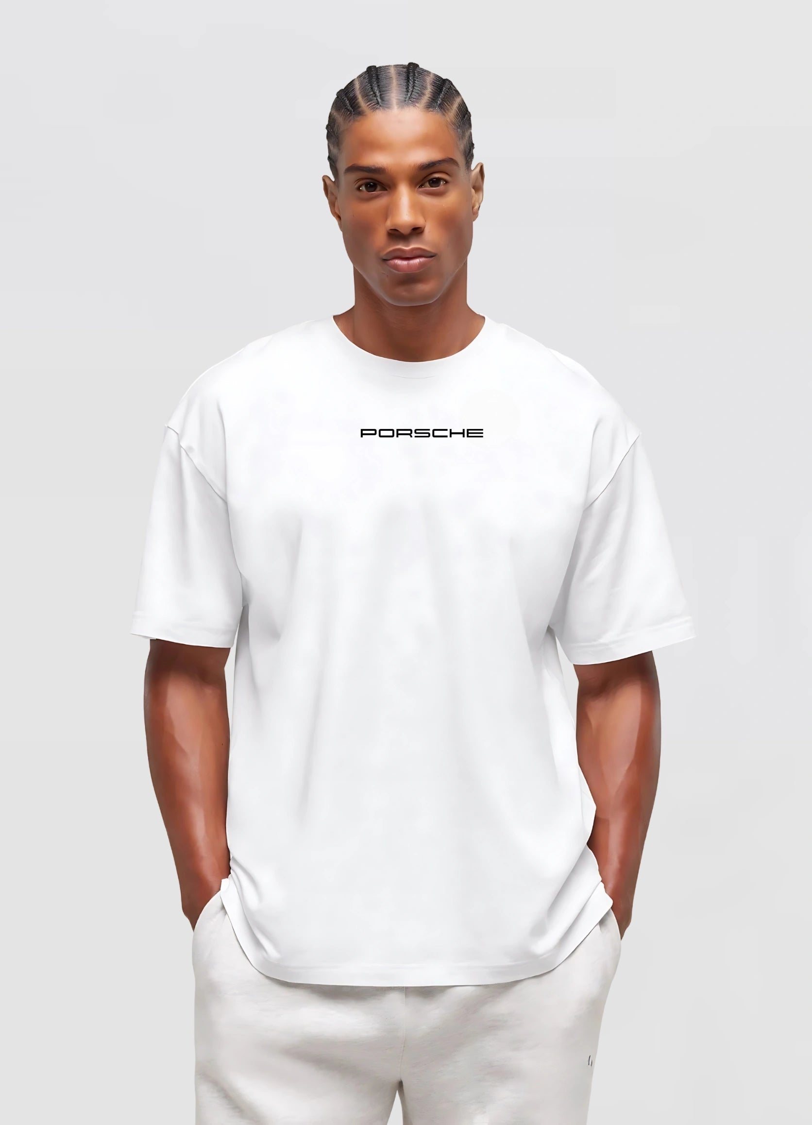 Porsche 911 GT3 RS Oversized T-shirt Off - white - Strells