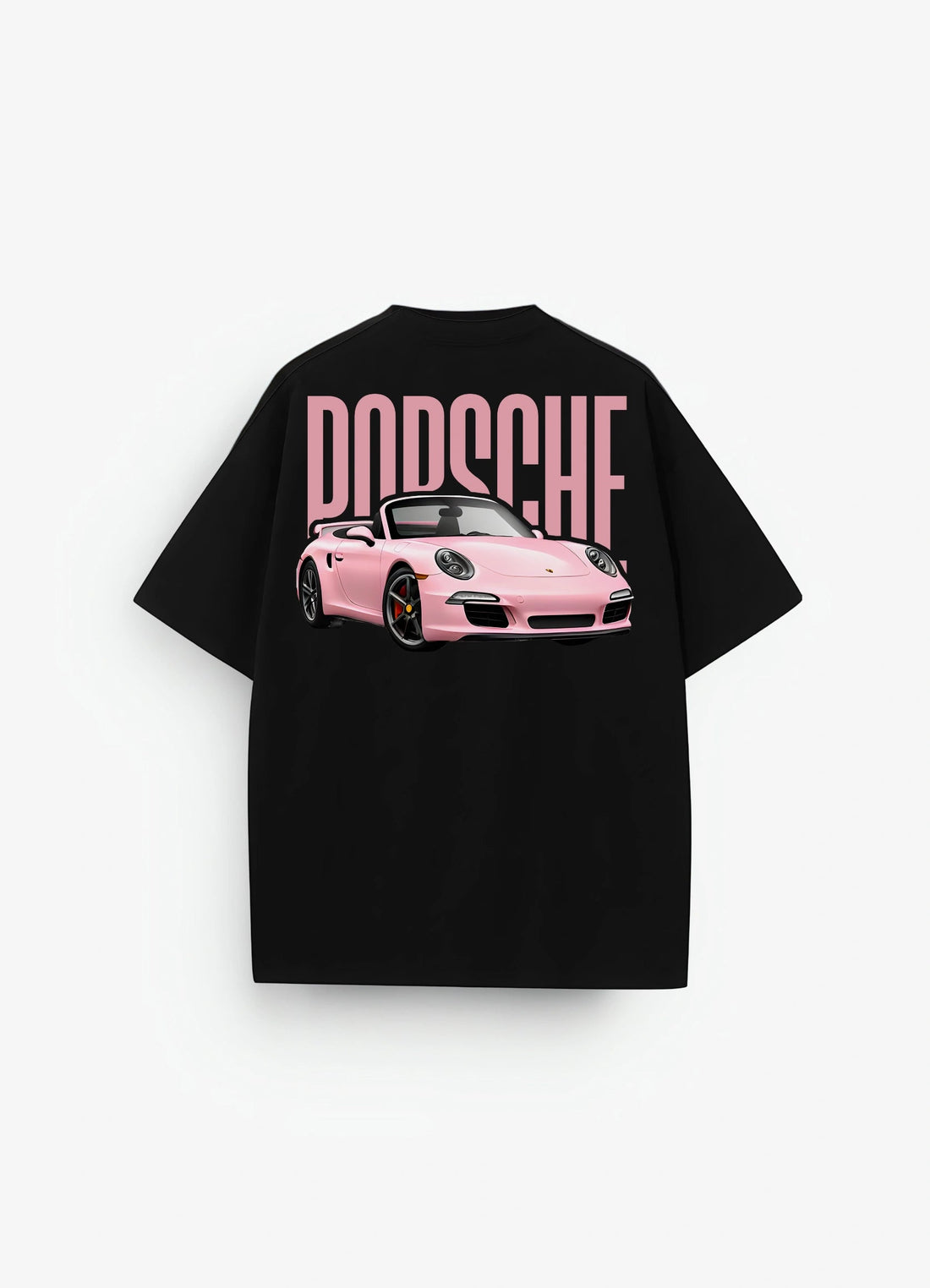 Porsche 911 Oversized T-shirt Black - Strells