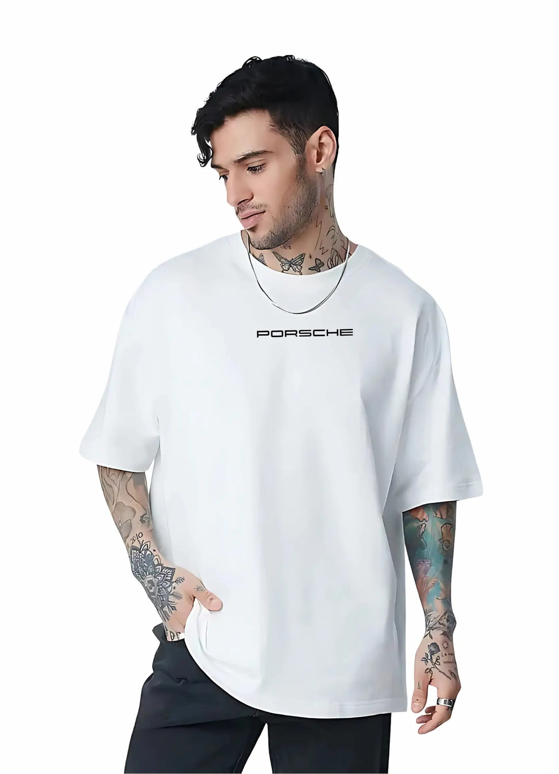 Porsche 911 RSR RAWR Oversized T-shirt Off - white - Strells