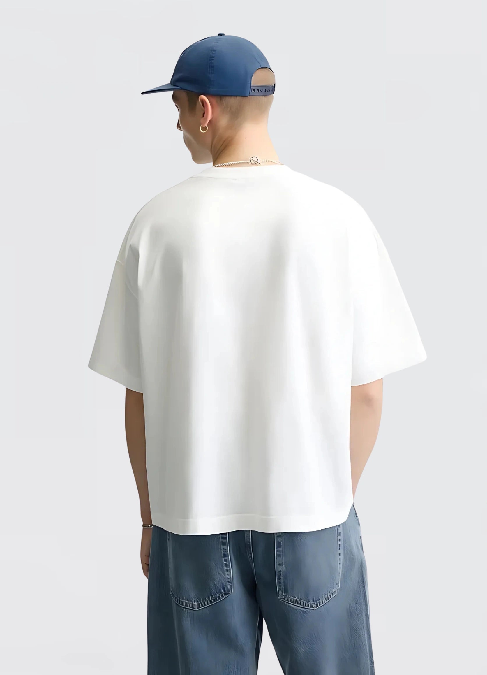 Porsche 911 Turbo Oversized T-shirt White - Strells