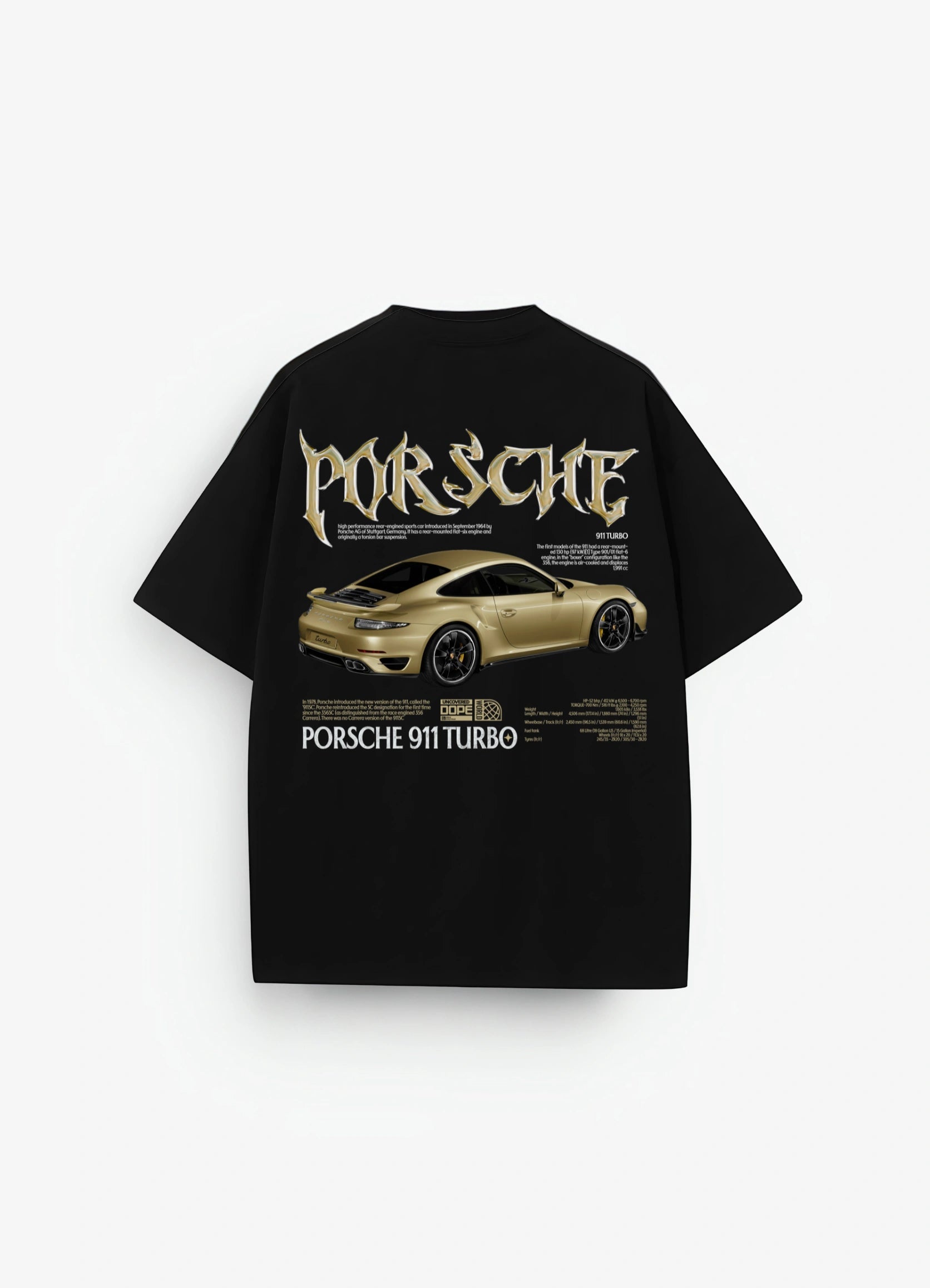 Porsche 911 Turbo Special edition Oversized T-shirt - Strells