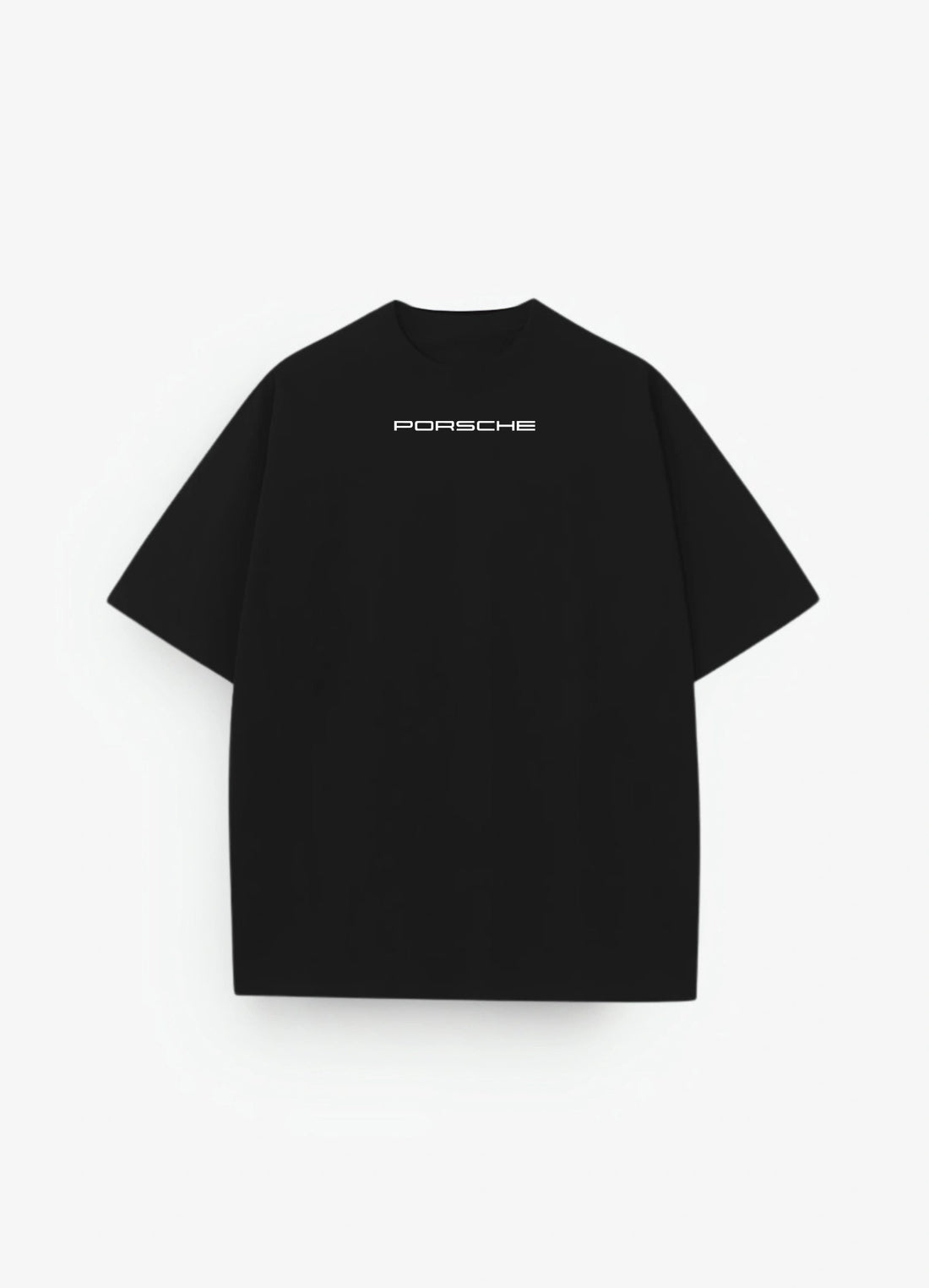 Porsche Carrera S Oversized T-shirt Black - Strells