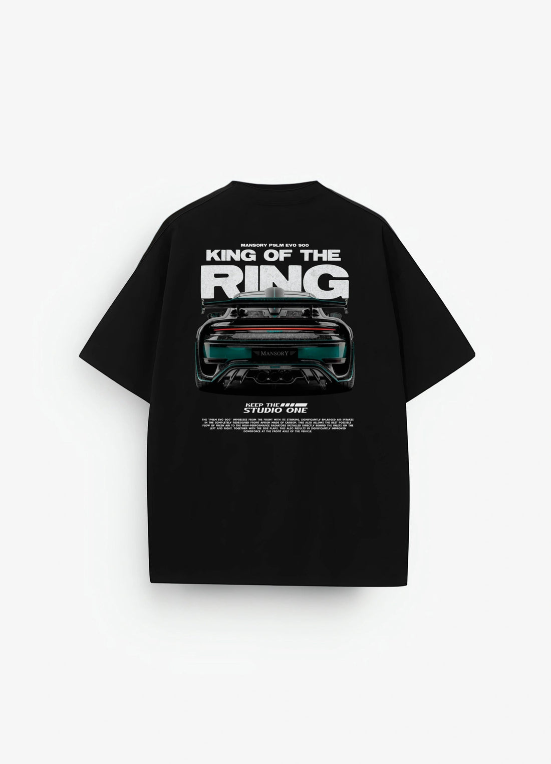 Porsche MANSORY EDITION Oversized T-shirt Black - Strells
