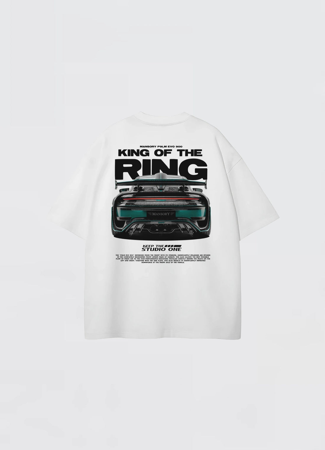 Porsche MANSORY EDITION Oversized T-shirt White - Strells