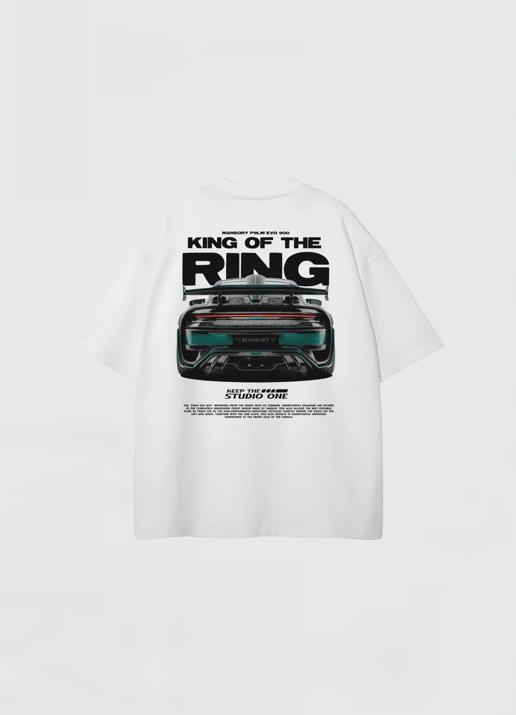 Porsche MANSORY EDITION Oversized T-shirt White - Strells