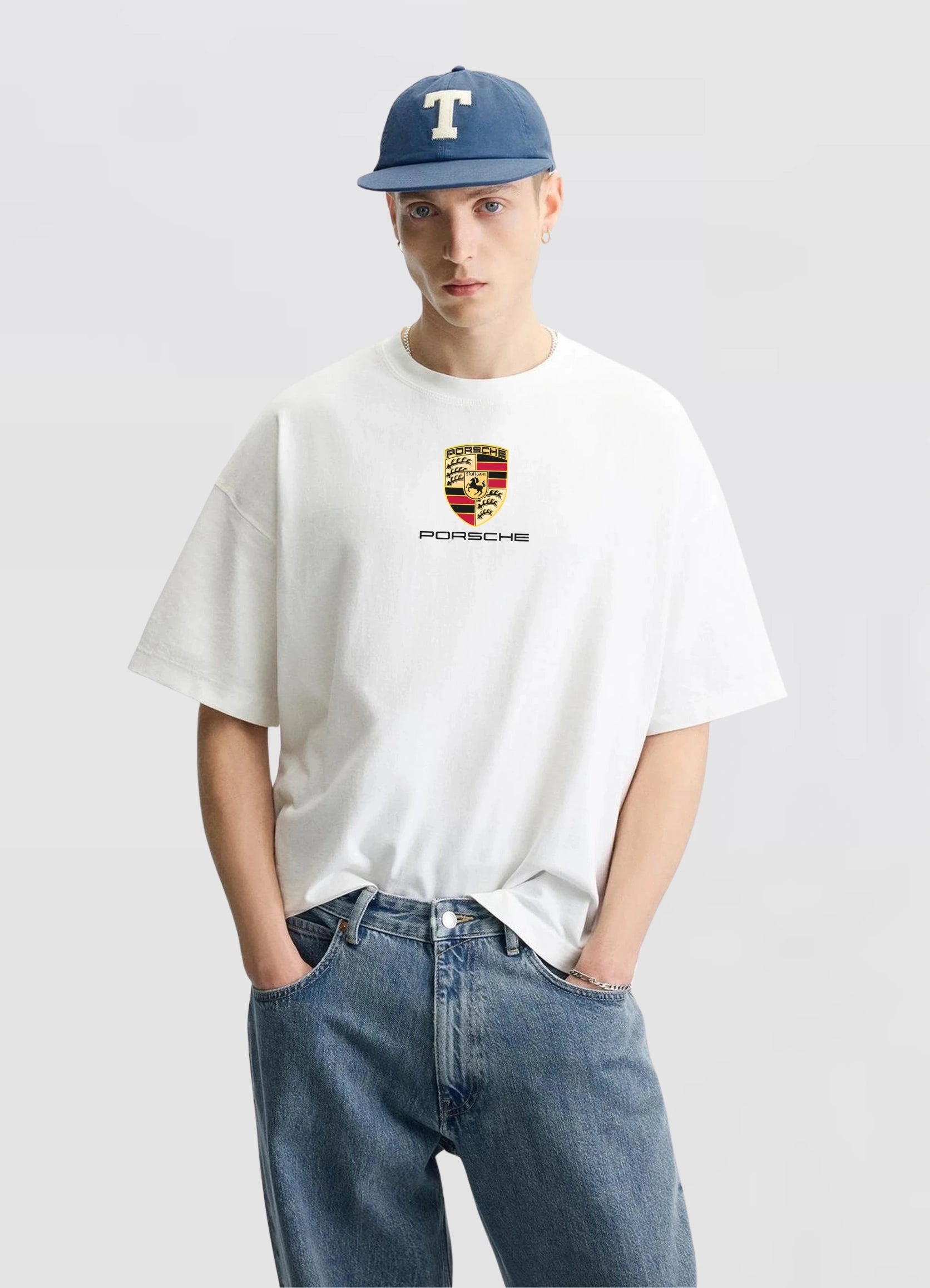 Porsche MANSORY EDITION Oversized T-shirt White - Strells