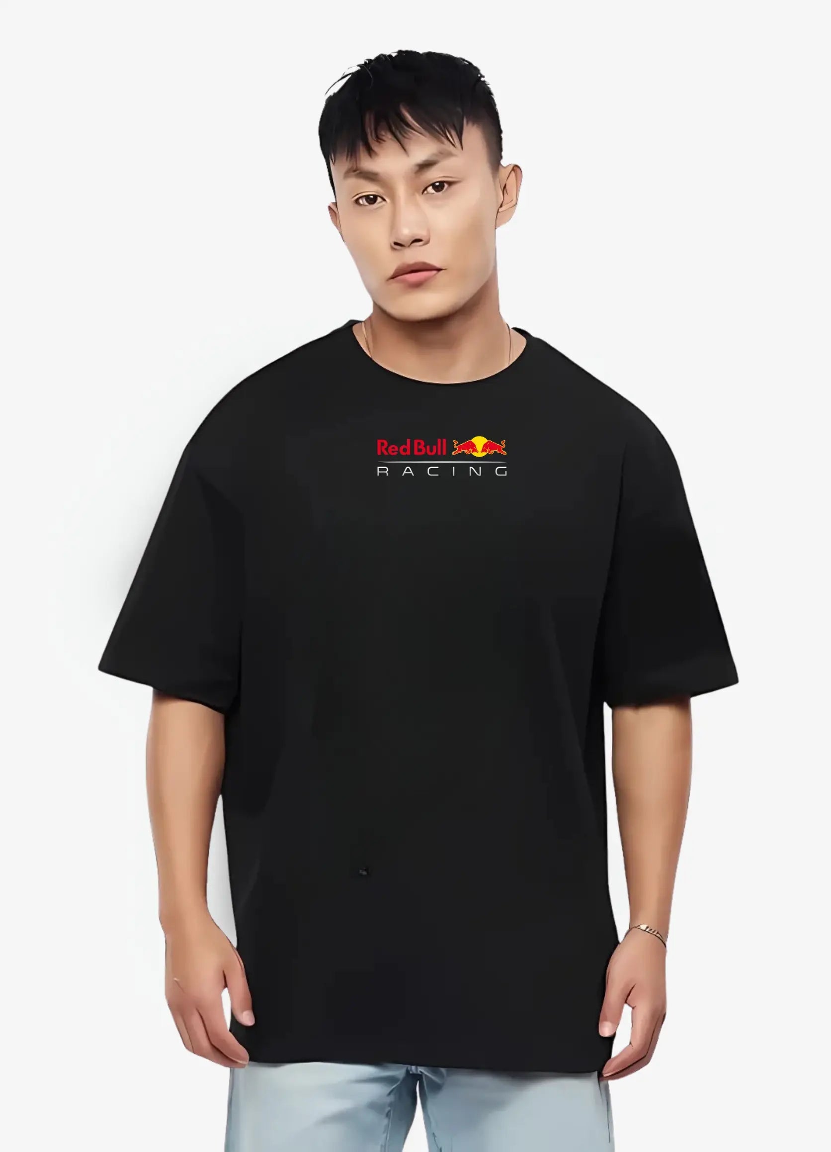 Red Bull Racing Oversized T-shirt Black - Strells