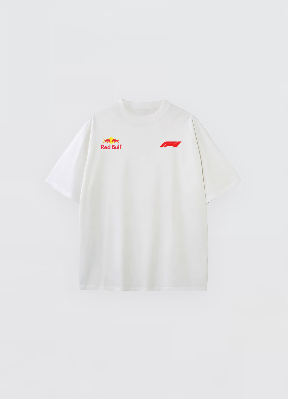 Red Bull Racing Oversized T-shirt White - Strells