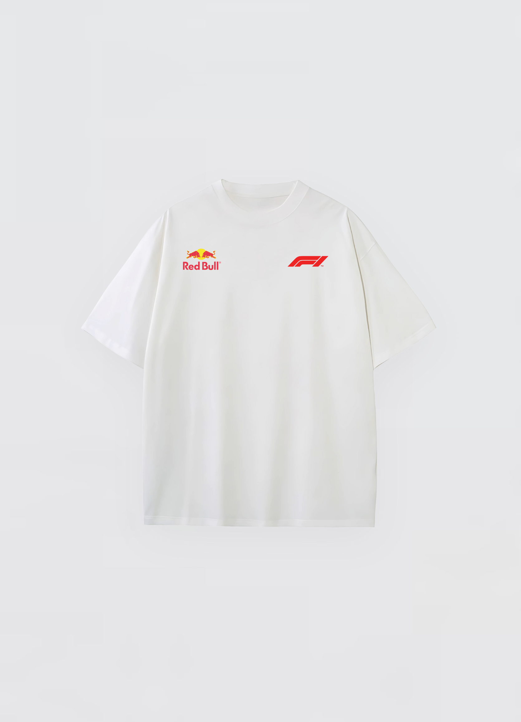 Red Bull Racing Oversized T-shirt White - Strells