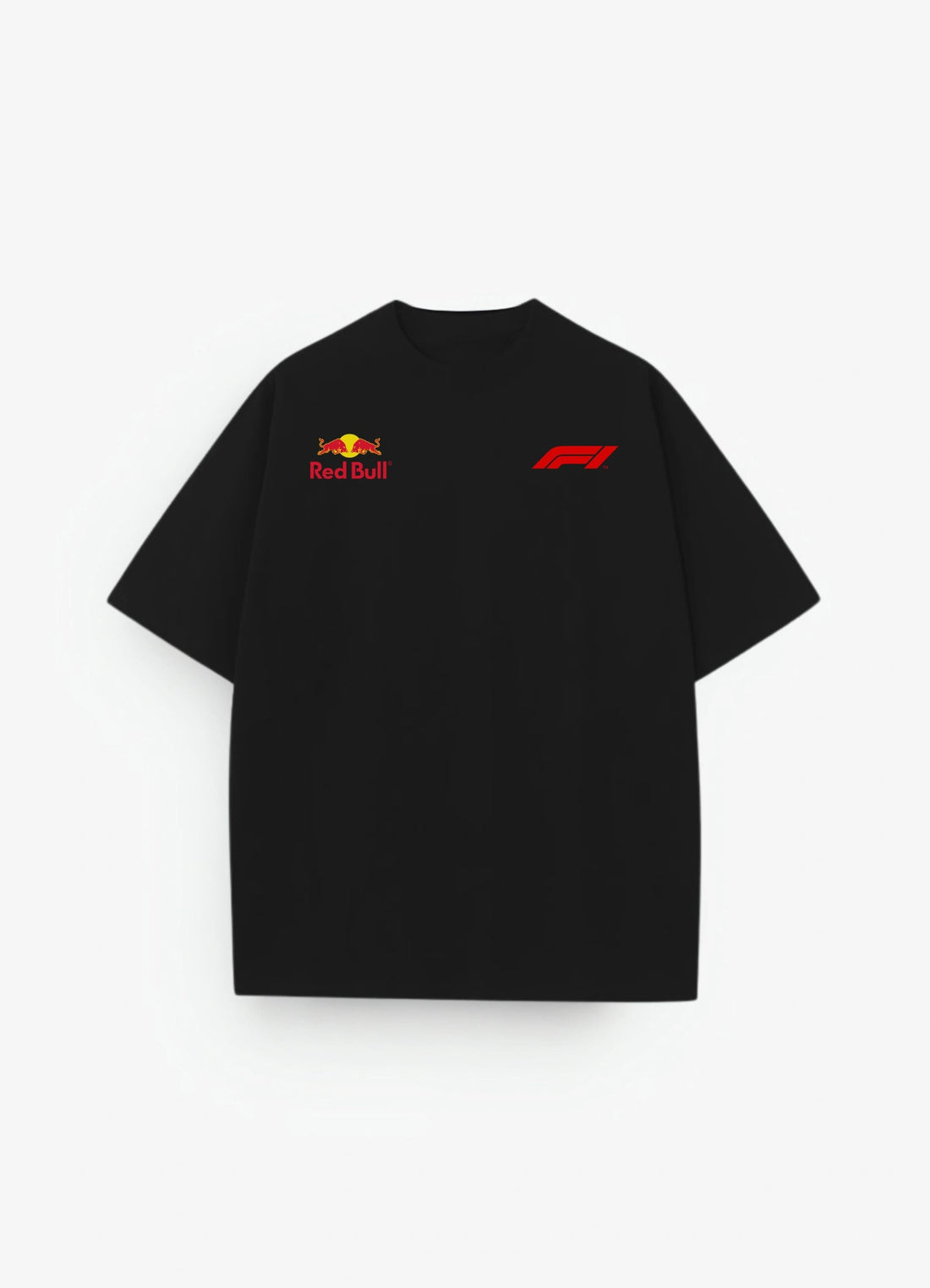 Red Bull Racing RB20 Oversized T-shirt Black - Strells
