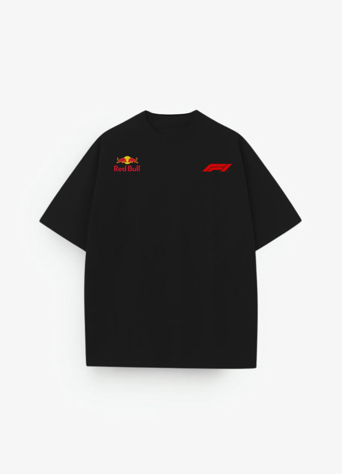 Red Bull Racing RB21 Oversized T-shirt Black - Strells