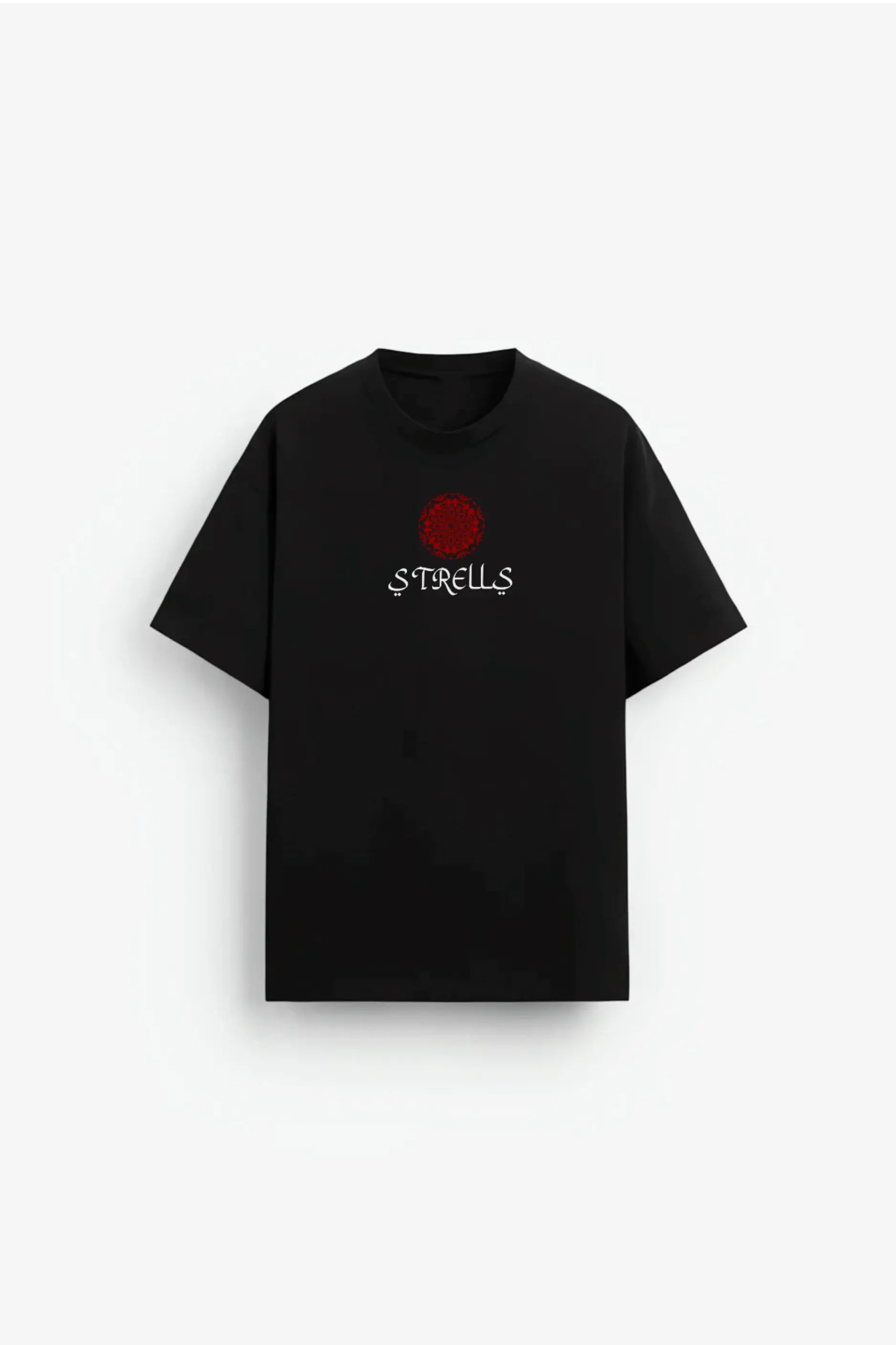 Rise And Shine Oversized T-shirt Black - Strells