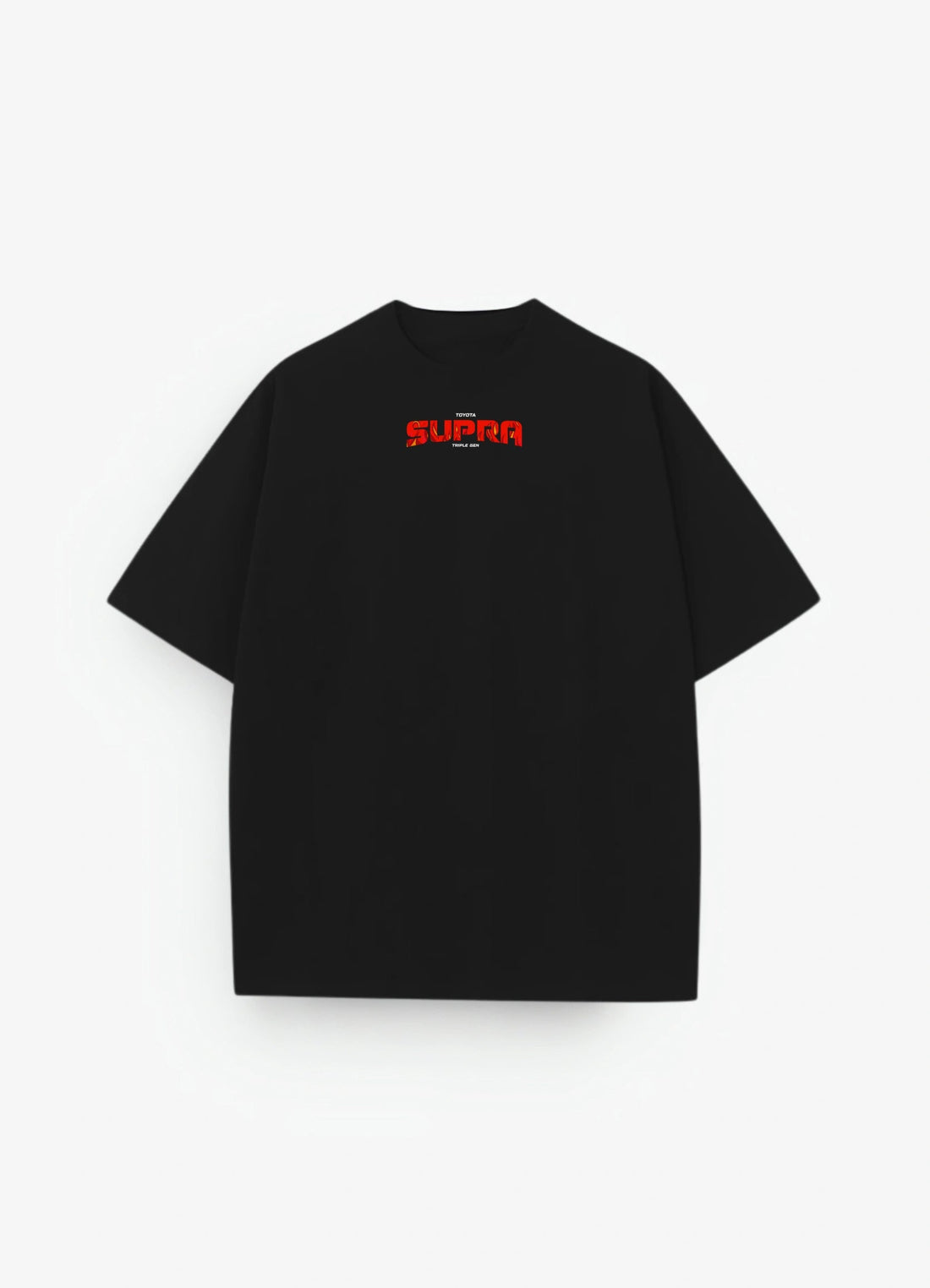 Toyota Supra 3rd GEN Oversized T-shirt Black - Strells