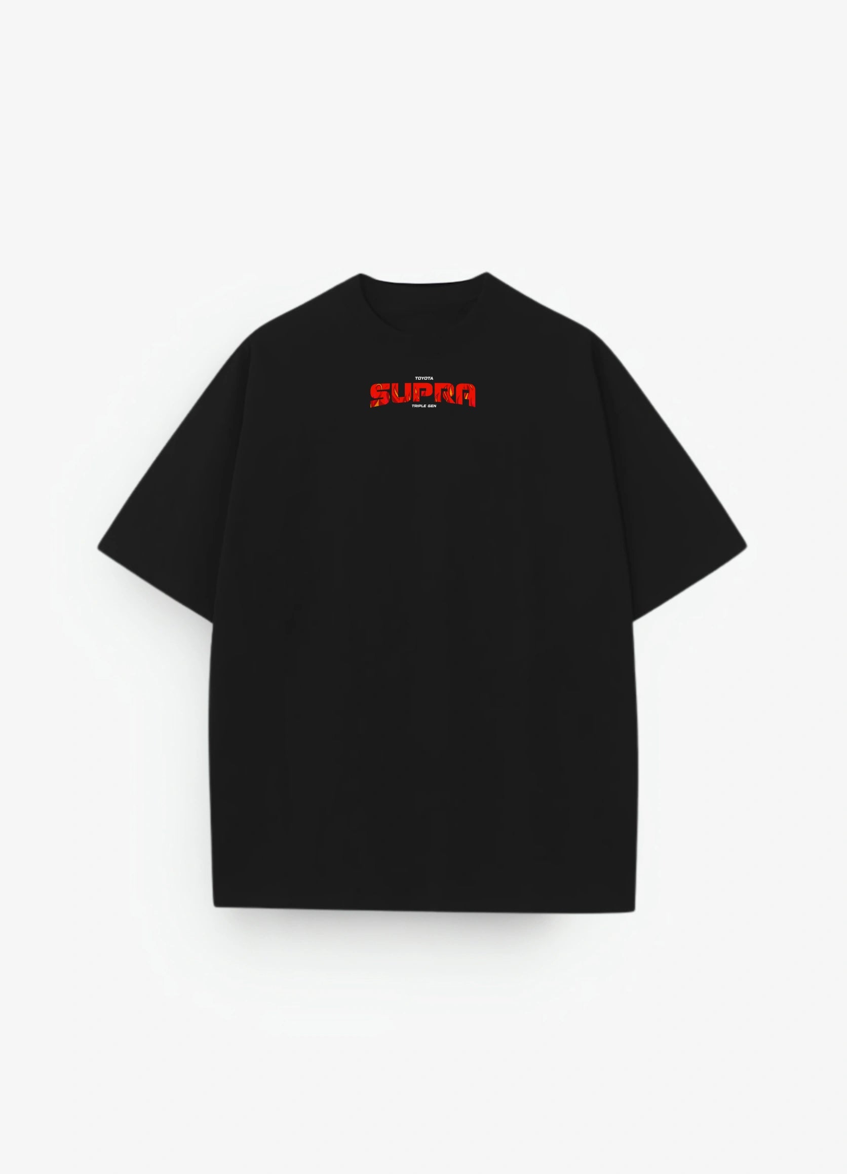 Toyota Supra 3rd GEN Oversized T-shirt Black - Strells