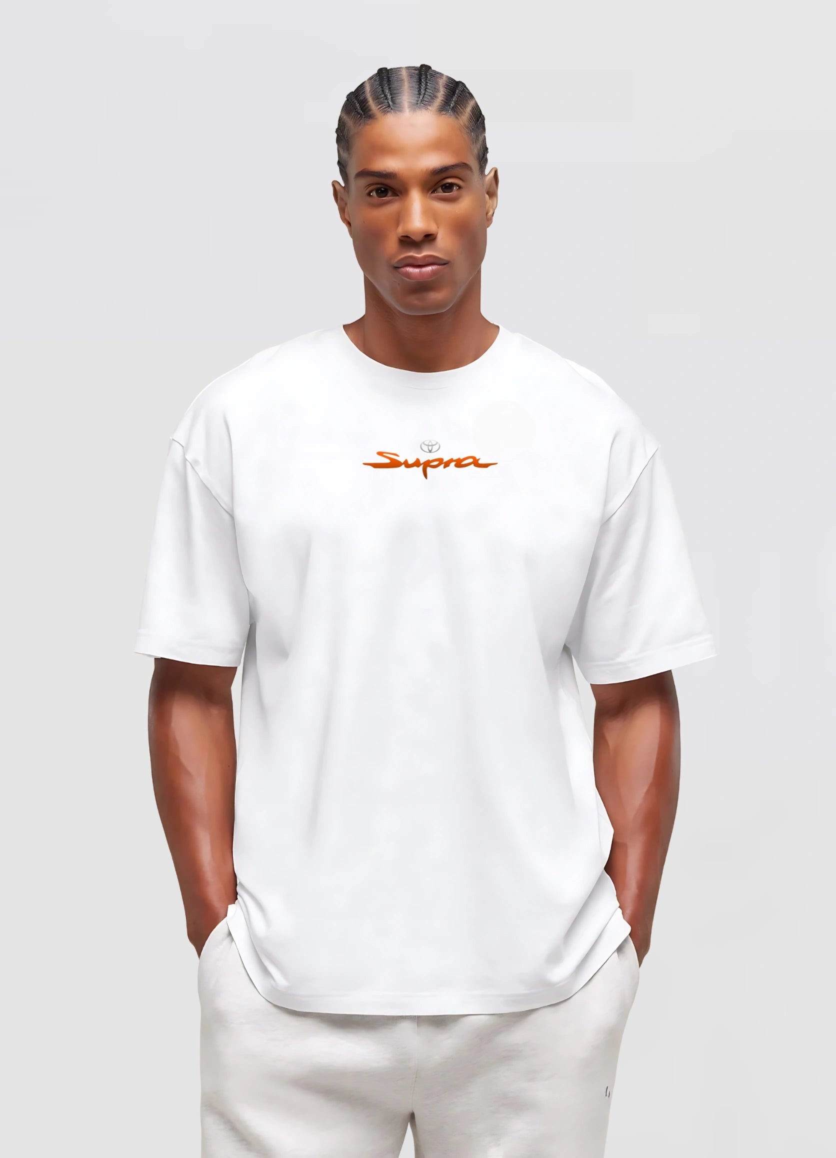 Toyota Supra Mark 4 Oversized T-shirt Off - white - Strells