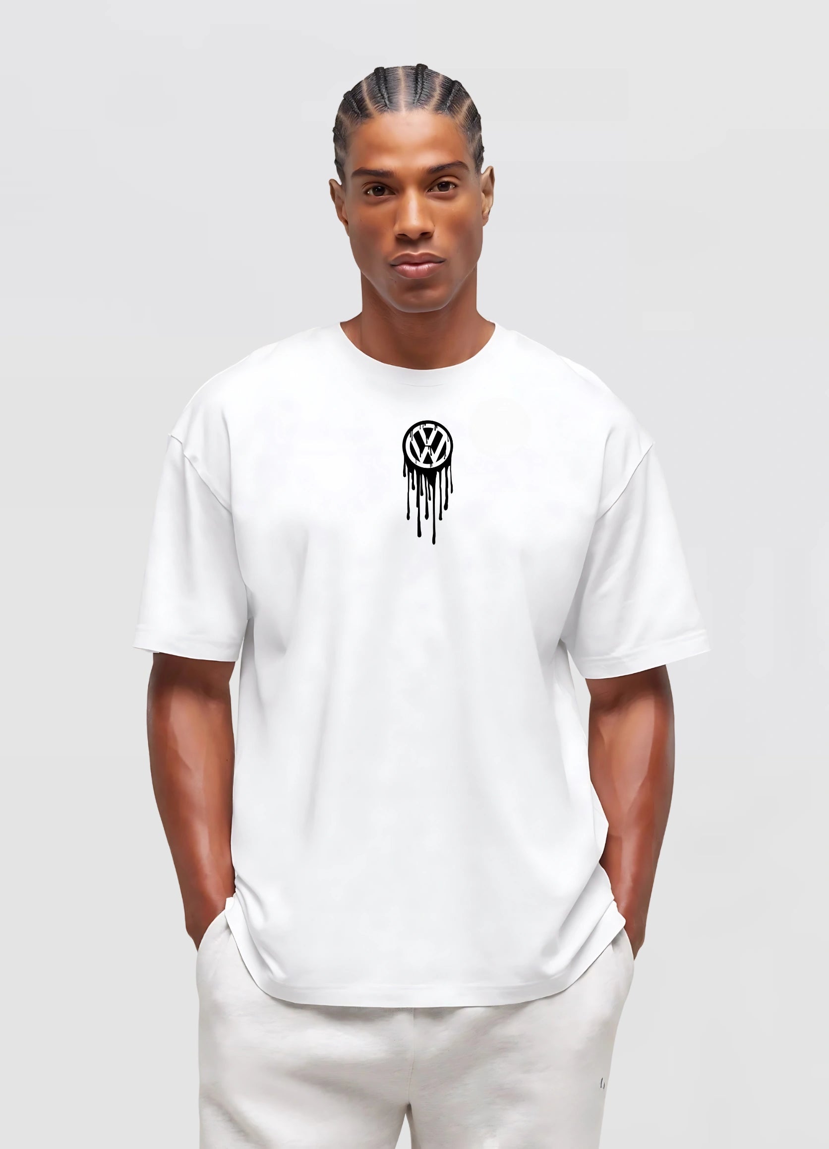 Volkswagen Beetle Oversized T-shirt Off - white - Strells