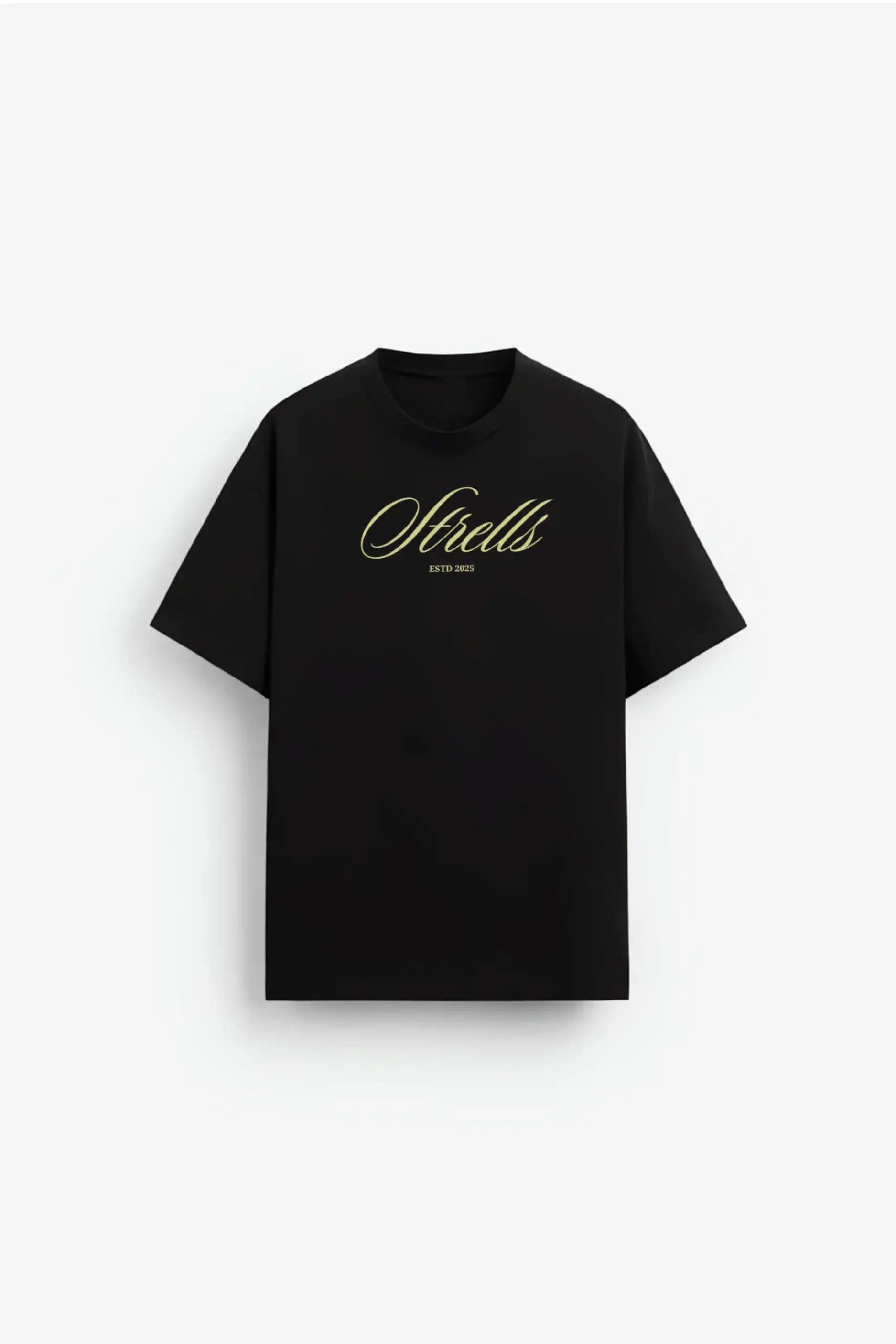 You Make My World Complete Ovesrsized T-shirt Black - Strells
